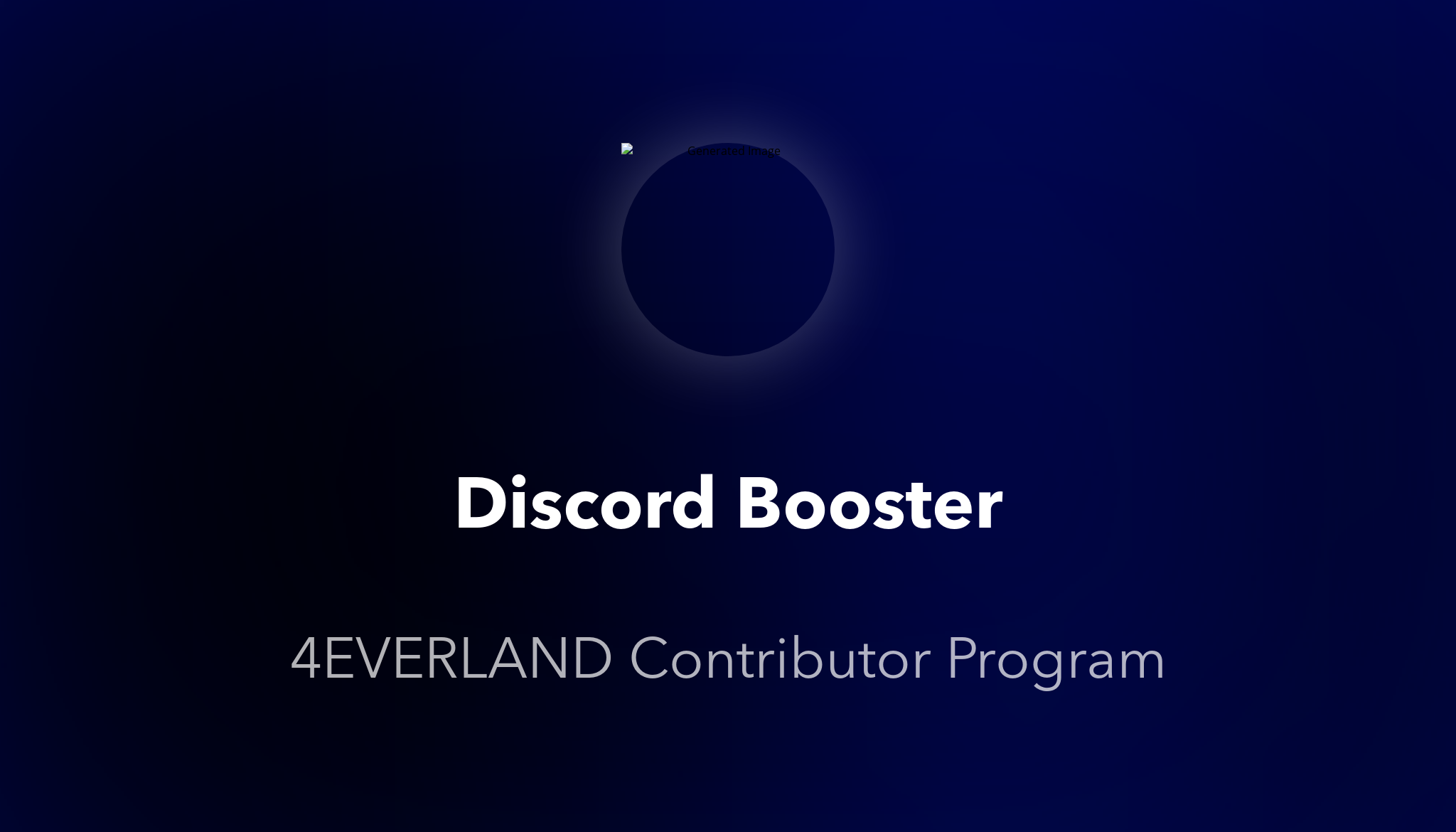 Booster Program Discord Booster | Dework
